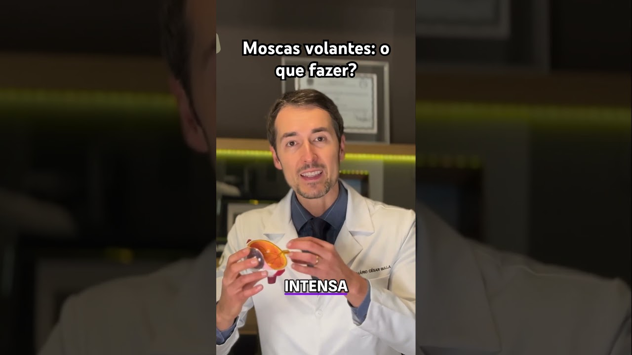 Moscas volantes na vis&atilde;o: o que fazer?