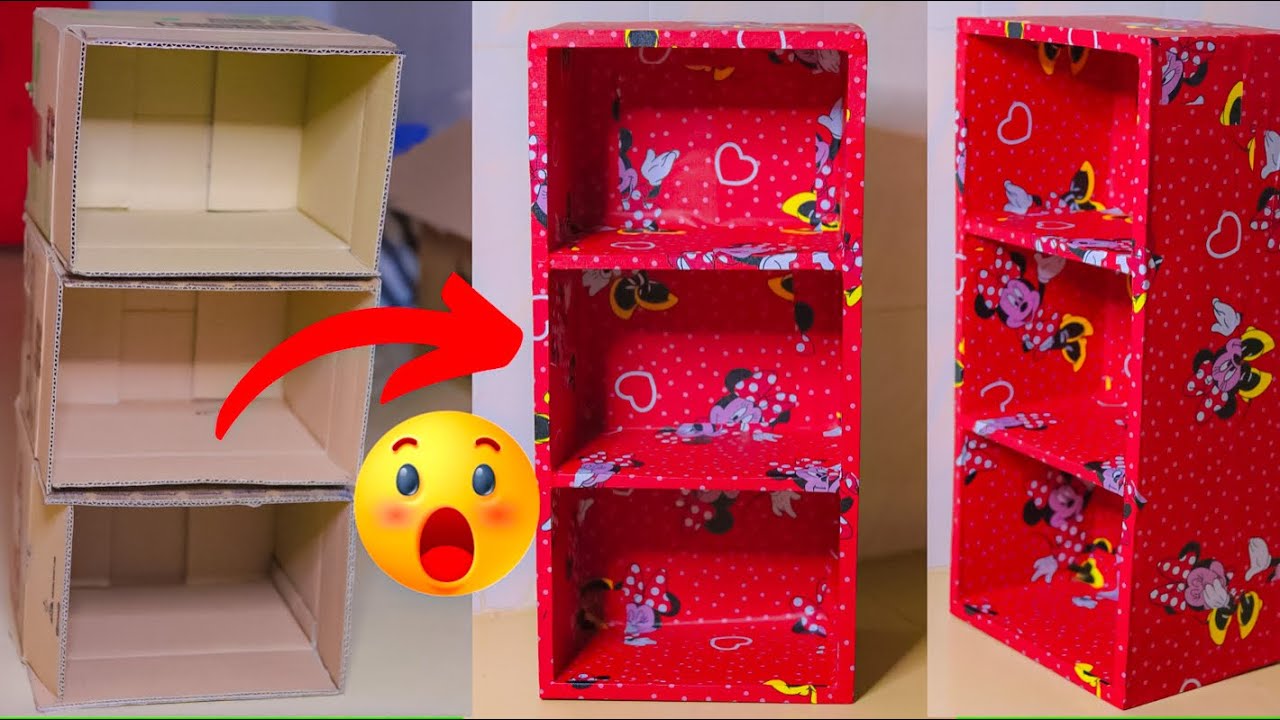 #របៀបធ្វើទូដាក់សម្ភារៈ#How to make box for everything ….