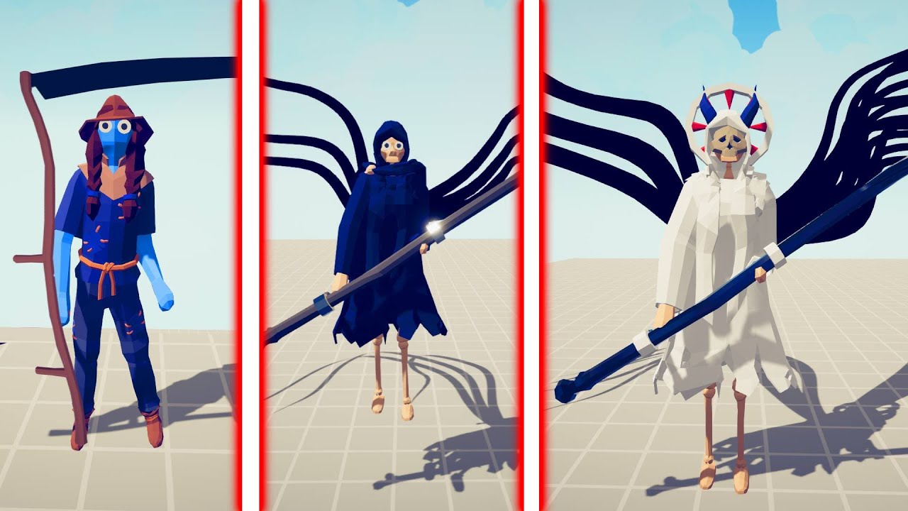 EVOLUTION OF REAPER | Totally Accurate Battle Simulator TABS