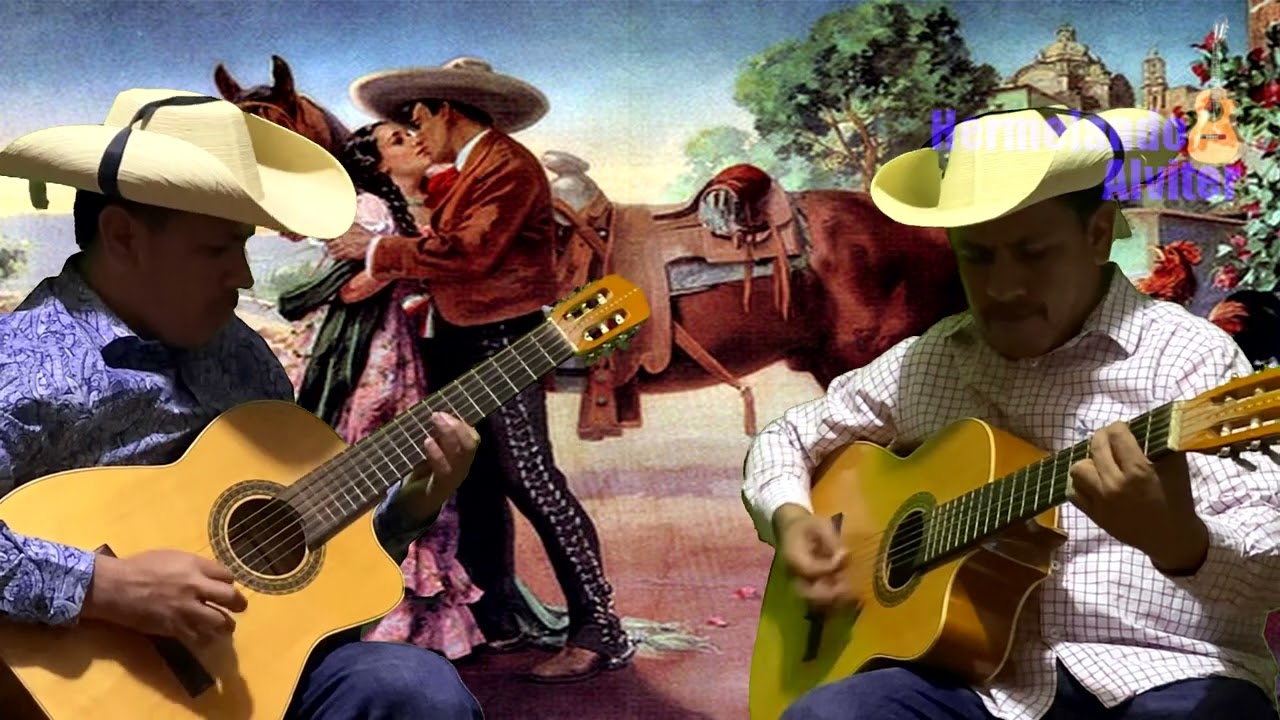 Allá en el Rancho Grande - Instrumental con Guitarra - Música Popular Mexicana - Hermelando y Mr. H