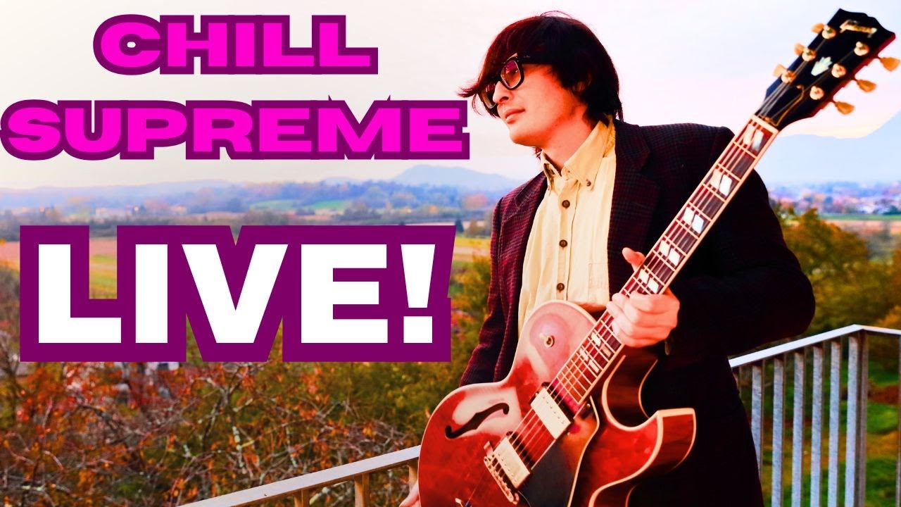 🔴 Frankie LIVEs: Chill Supreme | Relaxing Jazz Guitar LIVE for Stress Relief & Focus