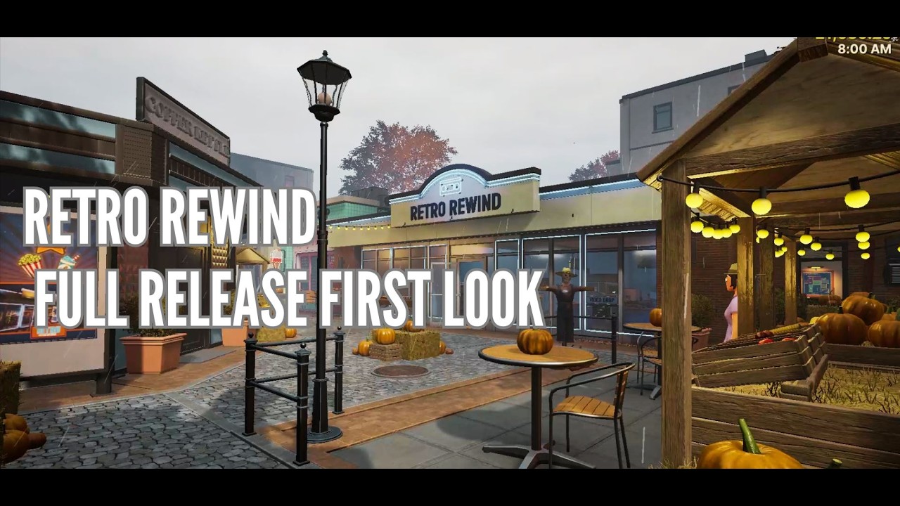 📼 Retro Rewind – 90s Video Shop Chaos! First Look at the Full Release