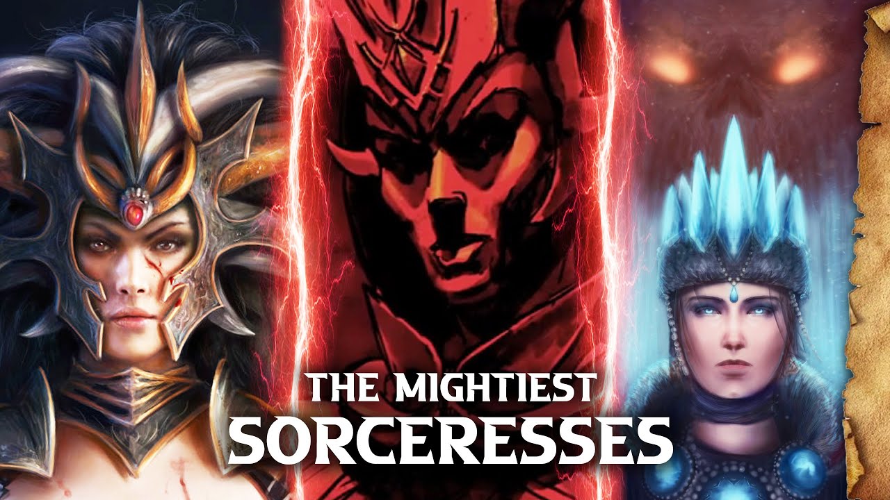 The Most Powerful Sorceresses in Warhammer - Total War: Warhammer 3 - Warhammer Fantasy Lore