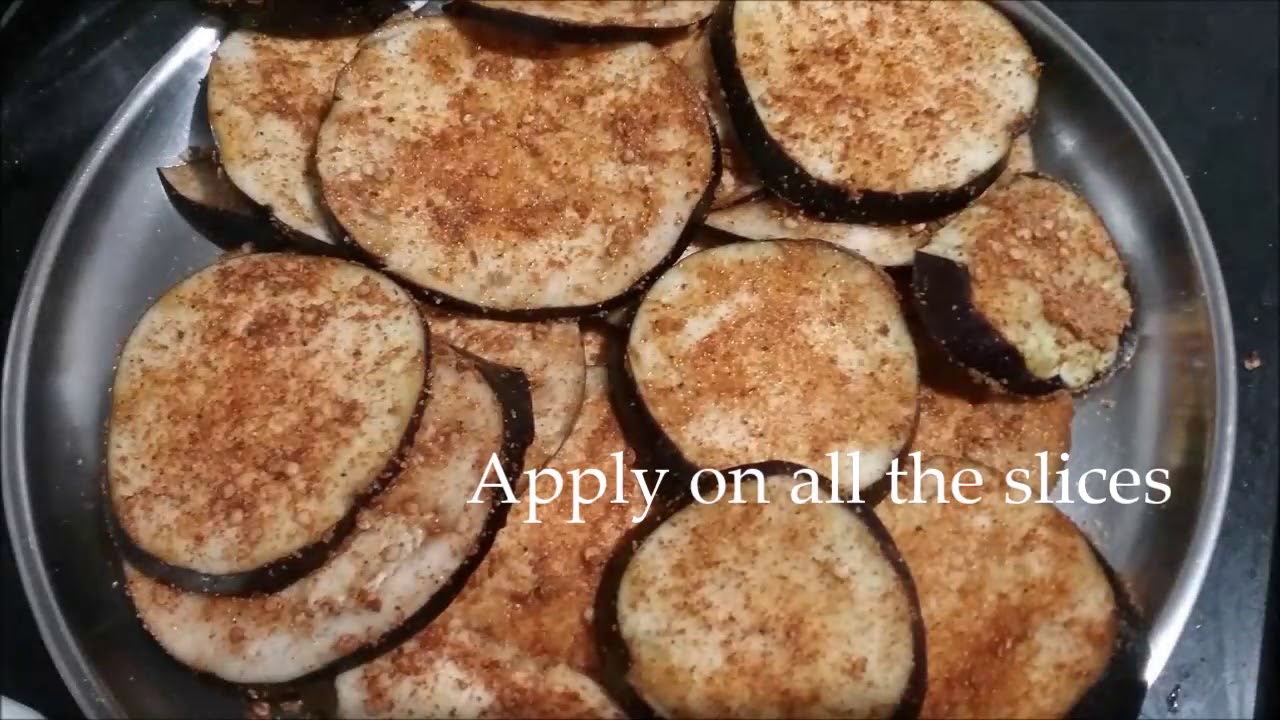 Punjabi Kachri recipe | Baingan ki kachri | Begun Bhaja recipe | Eggplant fry |