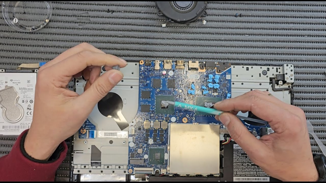 Lenovo Legion Y530 15ICH disassembly, Paste Replace and Upgrade options #tutorial #thermalpad #ssd