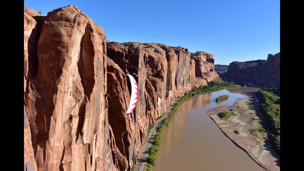 Extreme Paramotor Moab!! Powered Paragliding Canyon Running With WPPGA World Champion!!