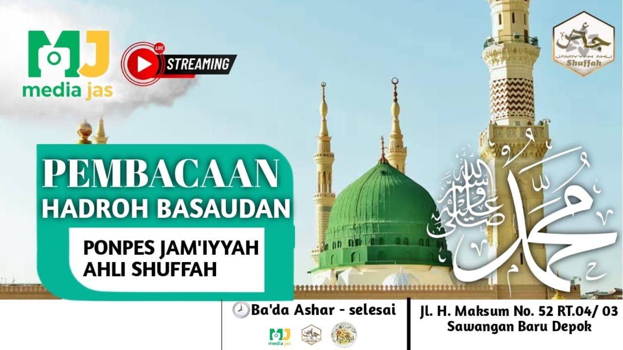 🔴LIVE | PEMBACAAN HADROH BASAUDAN | 10 FEB 2026 | PONPES JAS