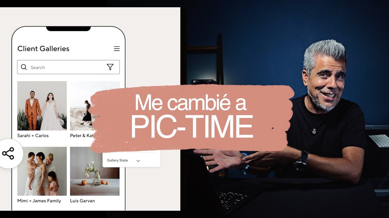 ME CAMBIÉ A PIC-TIME para mis fotografías de Boda
