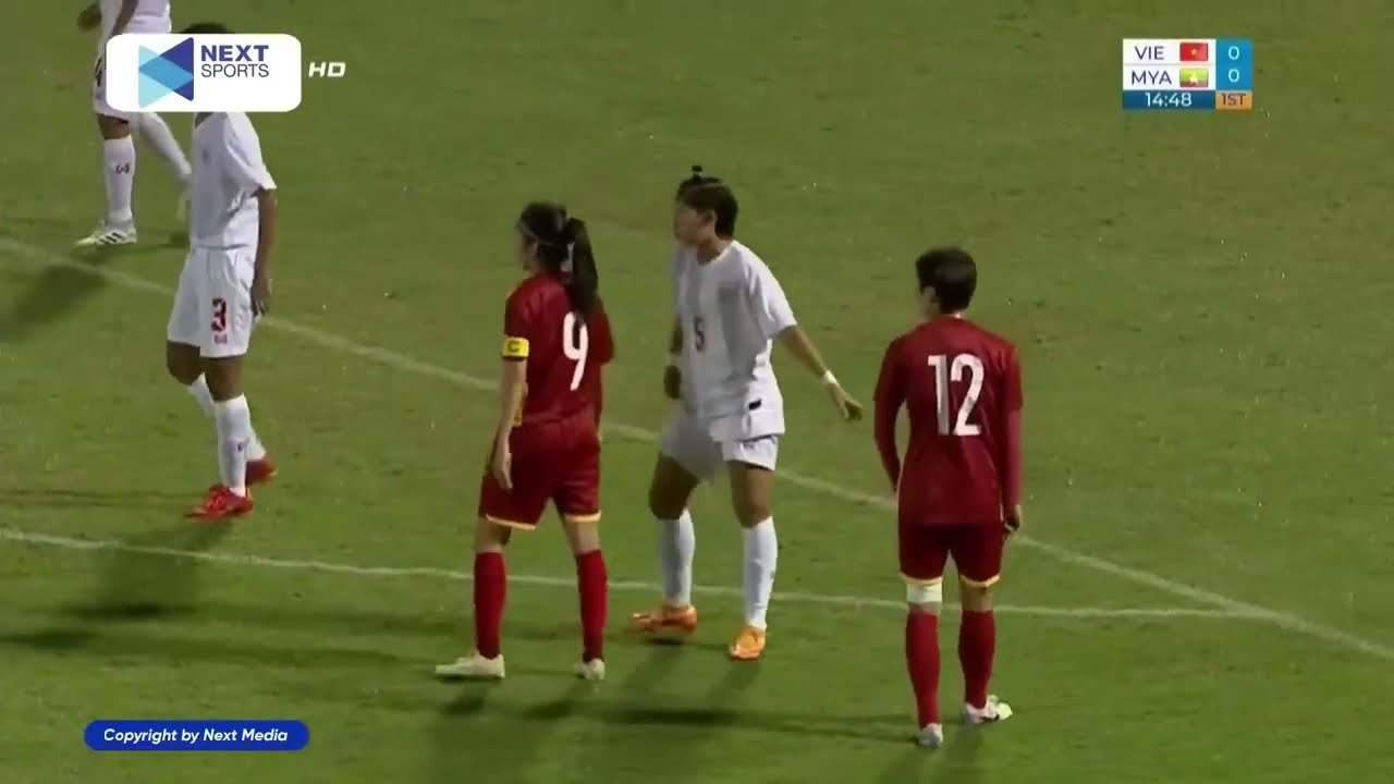 Nữ Việt Nam vs Nữ Myanmar | Khoảnh Khắc Lịch Sử