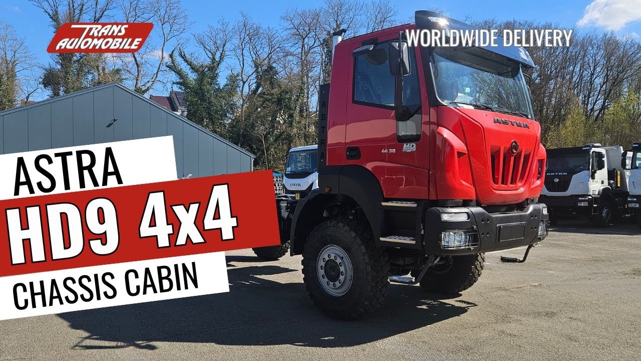 Astra HD9 4x4 Chassis cabin - Built for extreme duty!