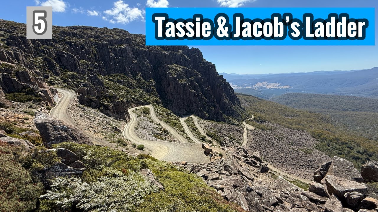 Tasmania, sites and Jacobs Ladder, Video5
