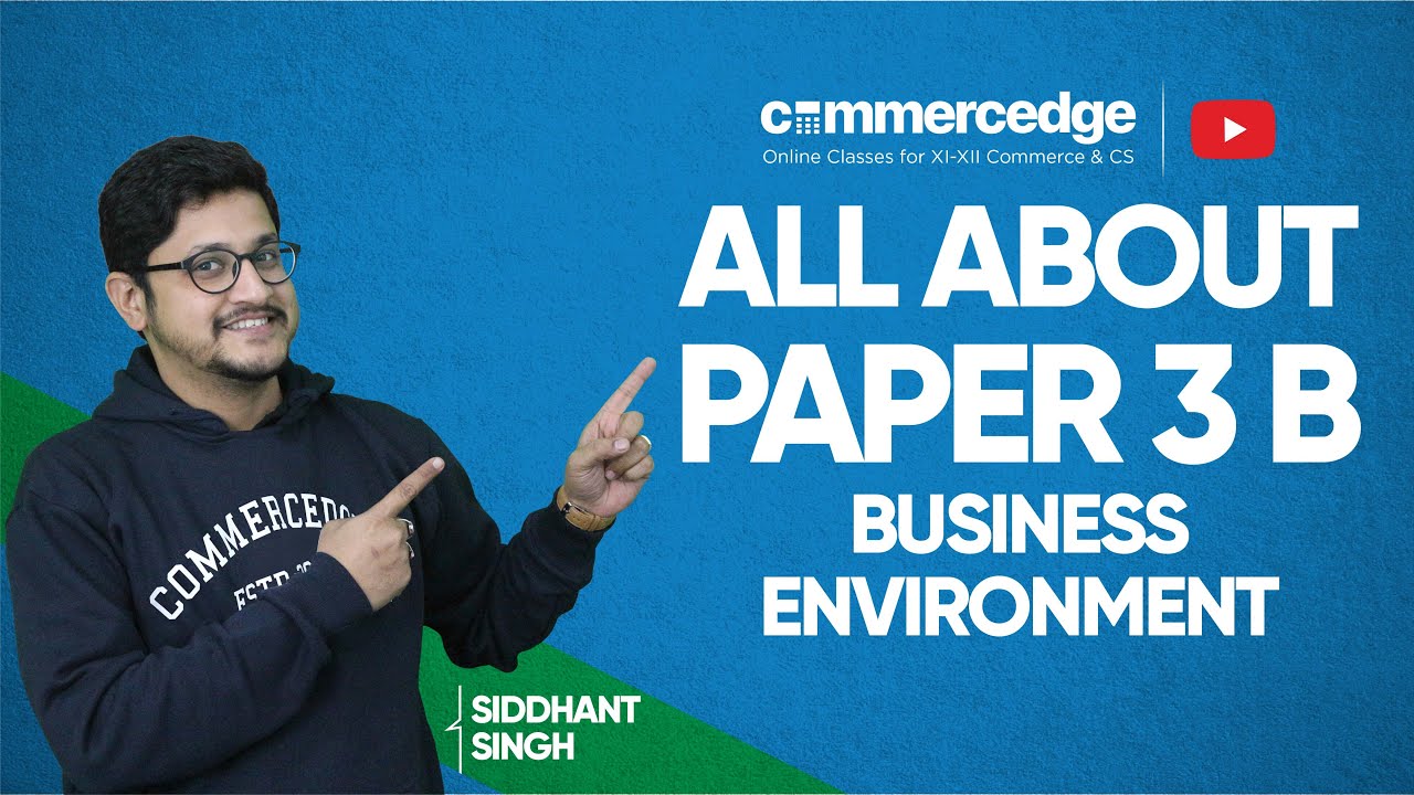 Paper 3B CSEET  Business Environment  | Economics | COMMERCEDGE