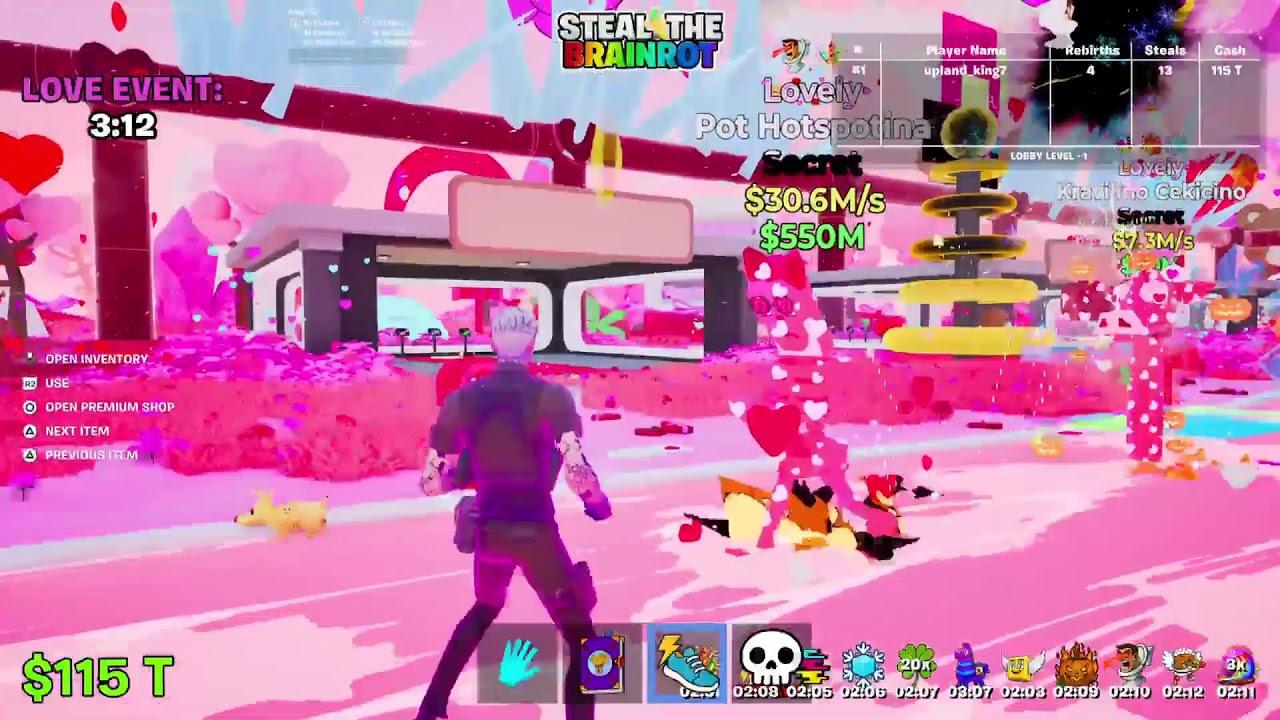 🔴LIVE! - FORTNITE - STEAL THE BRAINROT ADMIN ABUSE!🔴