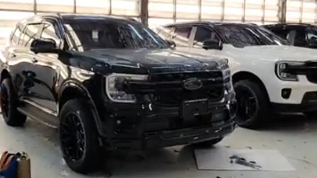 Come to Decoration The Ford Everest Sport Modify to Look More Handsome Off Road Thailand Car Review