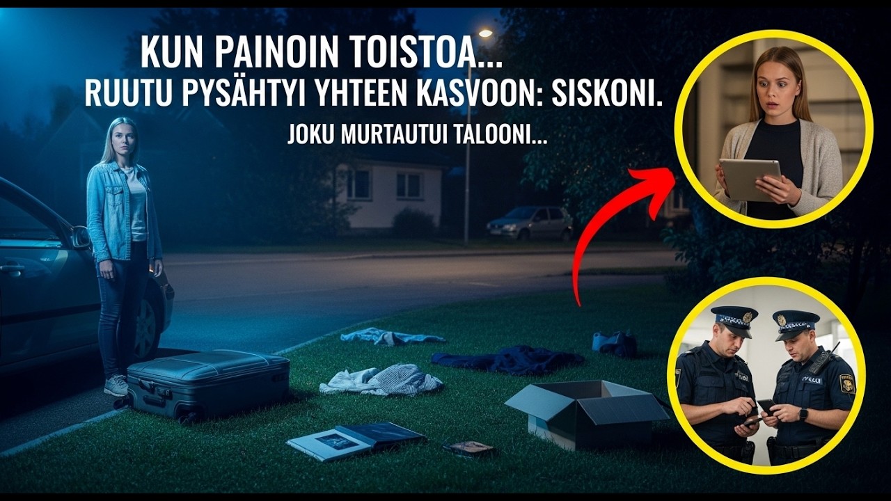 Palattuani matkalta löysin tavarani ulkoa – siskoni ei tiennyt, että isoisän kamerat pyörivät…