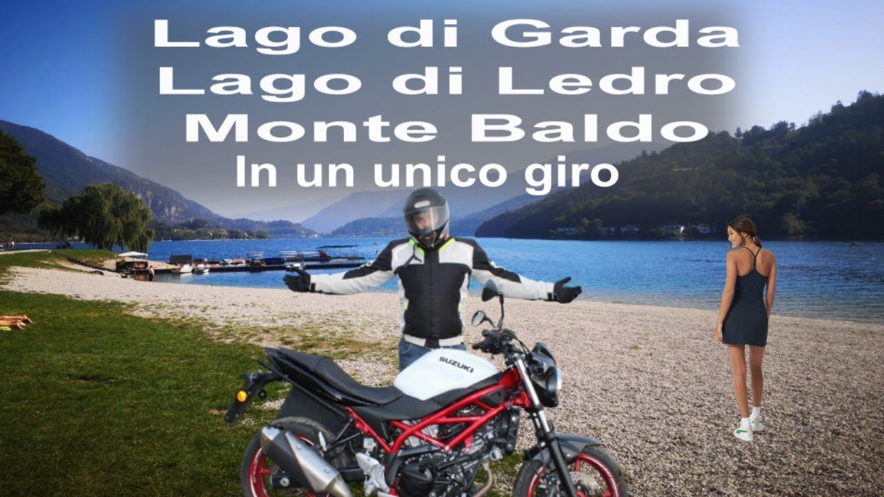 Giro domenicale in  Moto al  Lago di Garda, Ledro e Monte Baldo