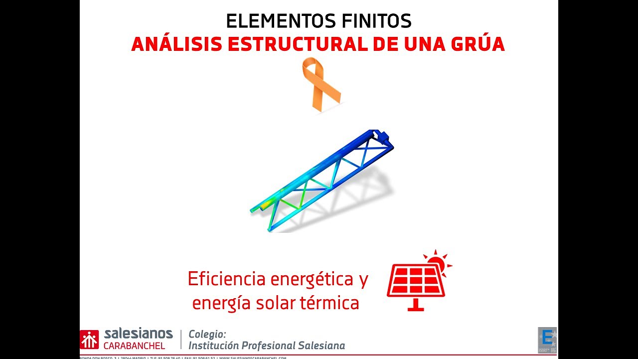 Análisis estructural de una grúa