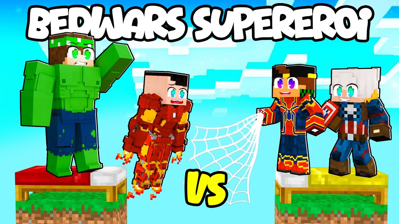 BEDWARS 2 vs 2 SUPEREROI - MARCY e ZEYXON vs NICO e BADDI - MINECRAFT ITA