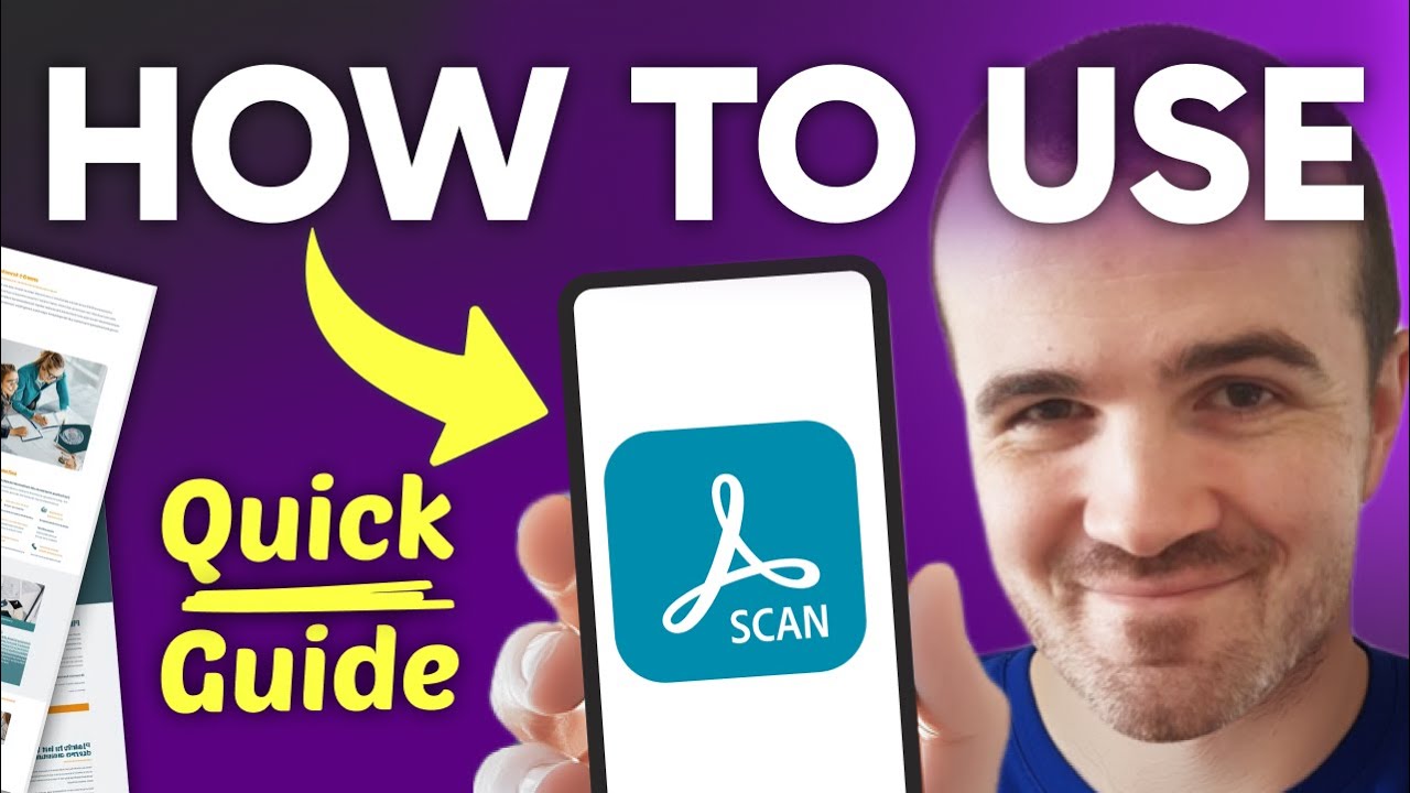 How to USE the Adobe Scan App (Step by Step)