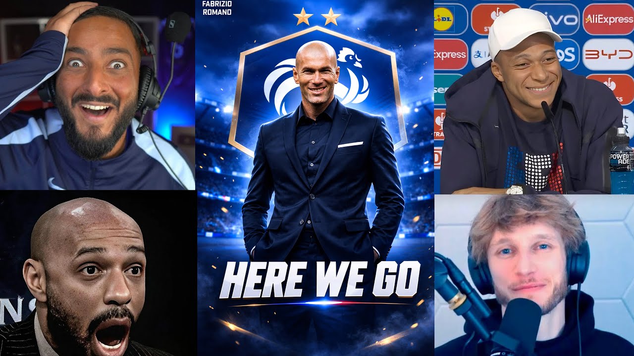 🚨COUP DE TONNERRE : ZIDANE NOUVEAU SÉLECTIONNEUR DE L’ÉQUIPE DE FRANCE ; FABRIZIO ROMANO CONFIRME !