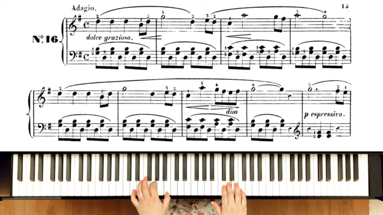 Valentin: Etude in G, Op.67 No.16