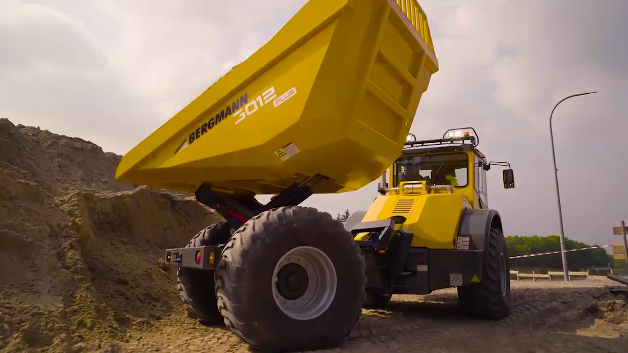 Dumpers Articulados Compactos Bergmann S&eacute;rie 3000