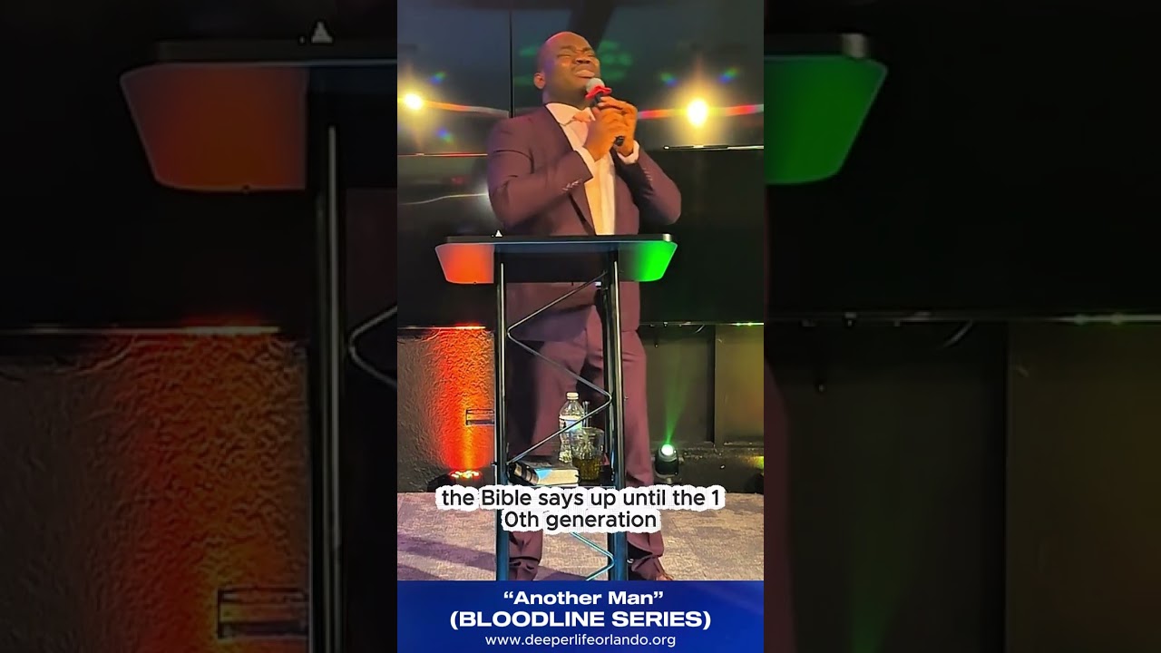 ANOTHER MAN 2 || BLOODLINE SERIES || DR. VICTOR NKWOCHA #deeperlifebiblechurch #sundayworship