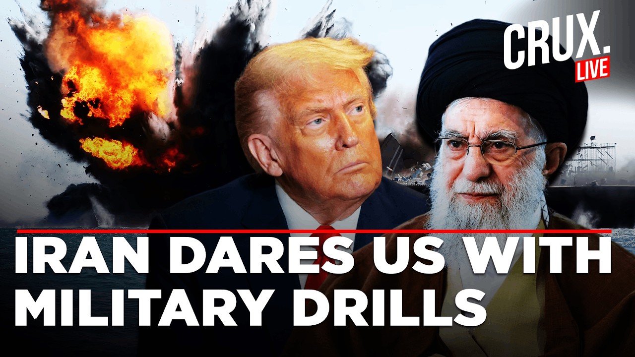 LIVE | Iran's Revolutionary Guards Launch Military Drills In Strait Of Hormuz As US Warships Near