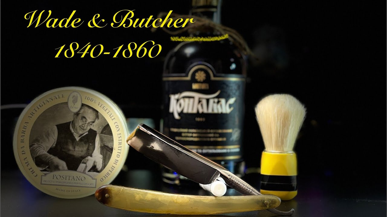 Wade & Butcher // Гоління антикварним клином