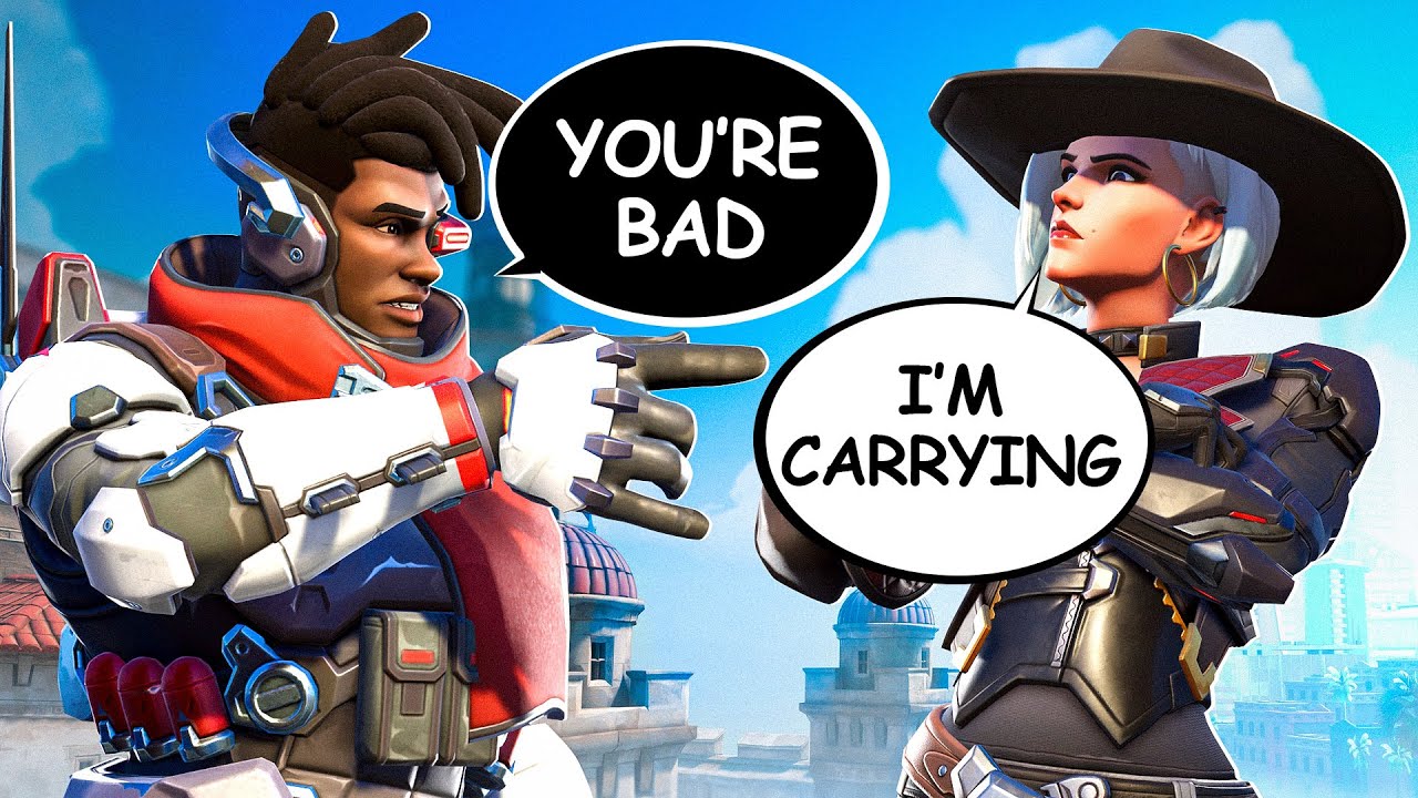 This CSGO Player Got Flamed By Their Baptiste | Overwatch 2 Spectating