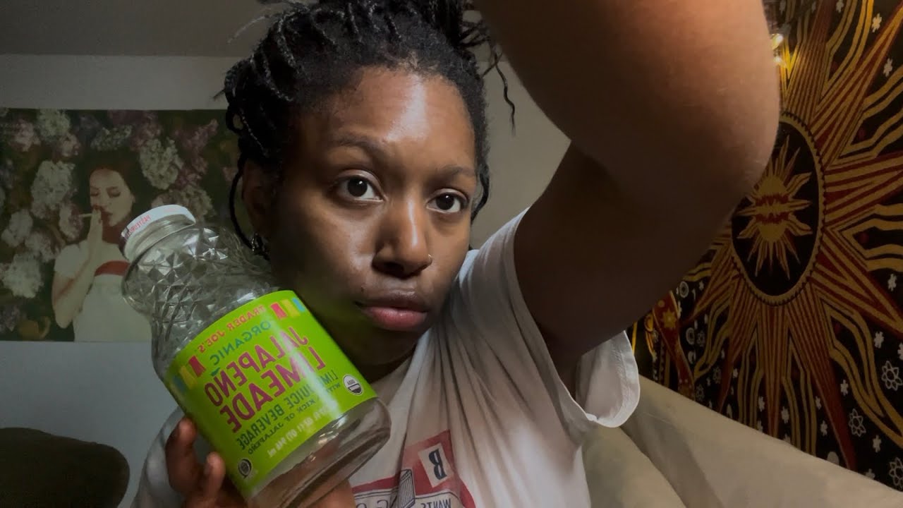 ASMR but I just woke up from a nap 🥱💤 {Raw + Unfiltered ft. Trader Joe's Jalapeño Limade}