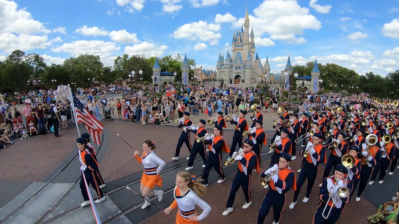 2019 Berea-Midpark Marching Band at Disney