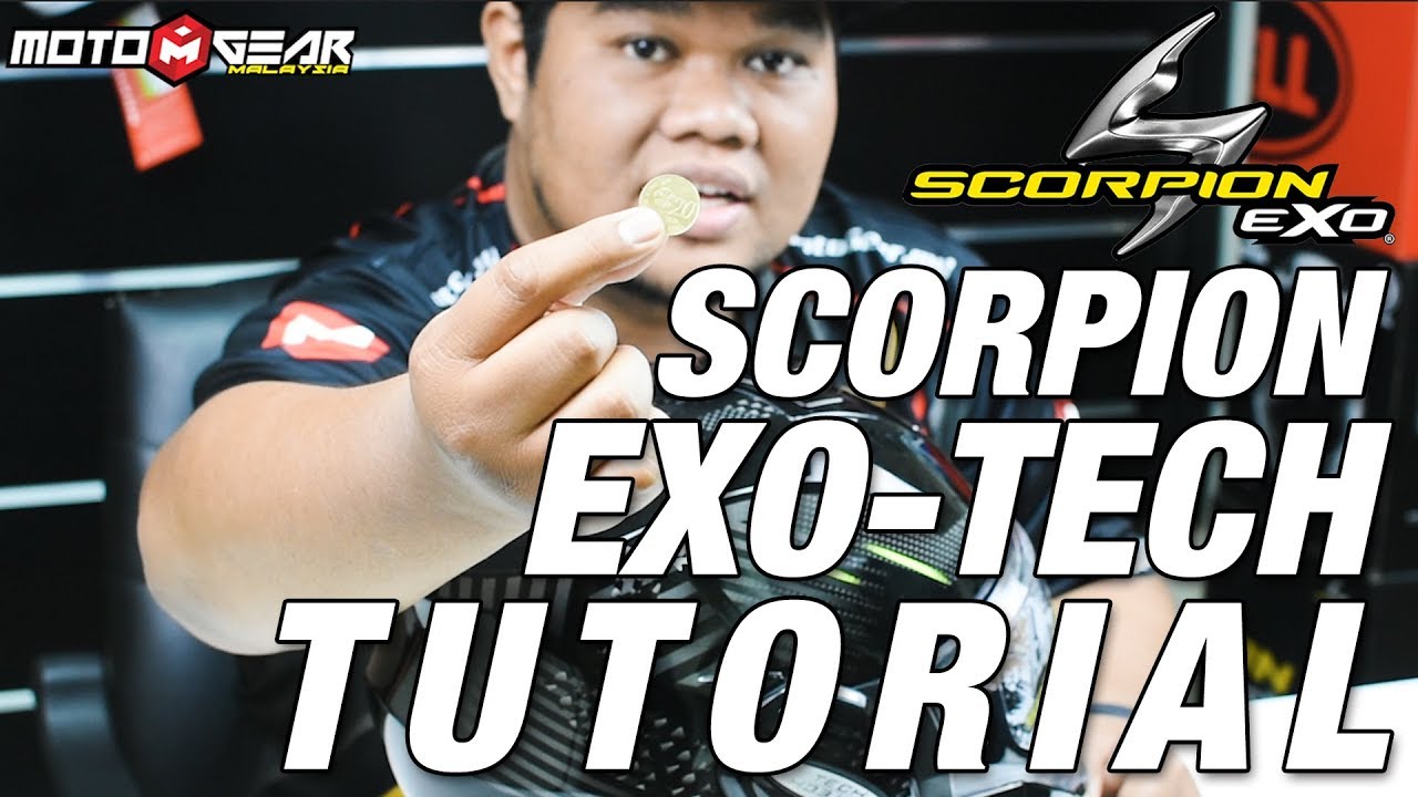 SCORPION EXO-TECH TUTORIAL | TUKAR VISOR | TUKAR PADDING/LINING