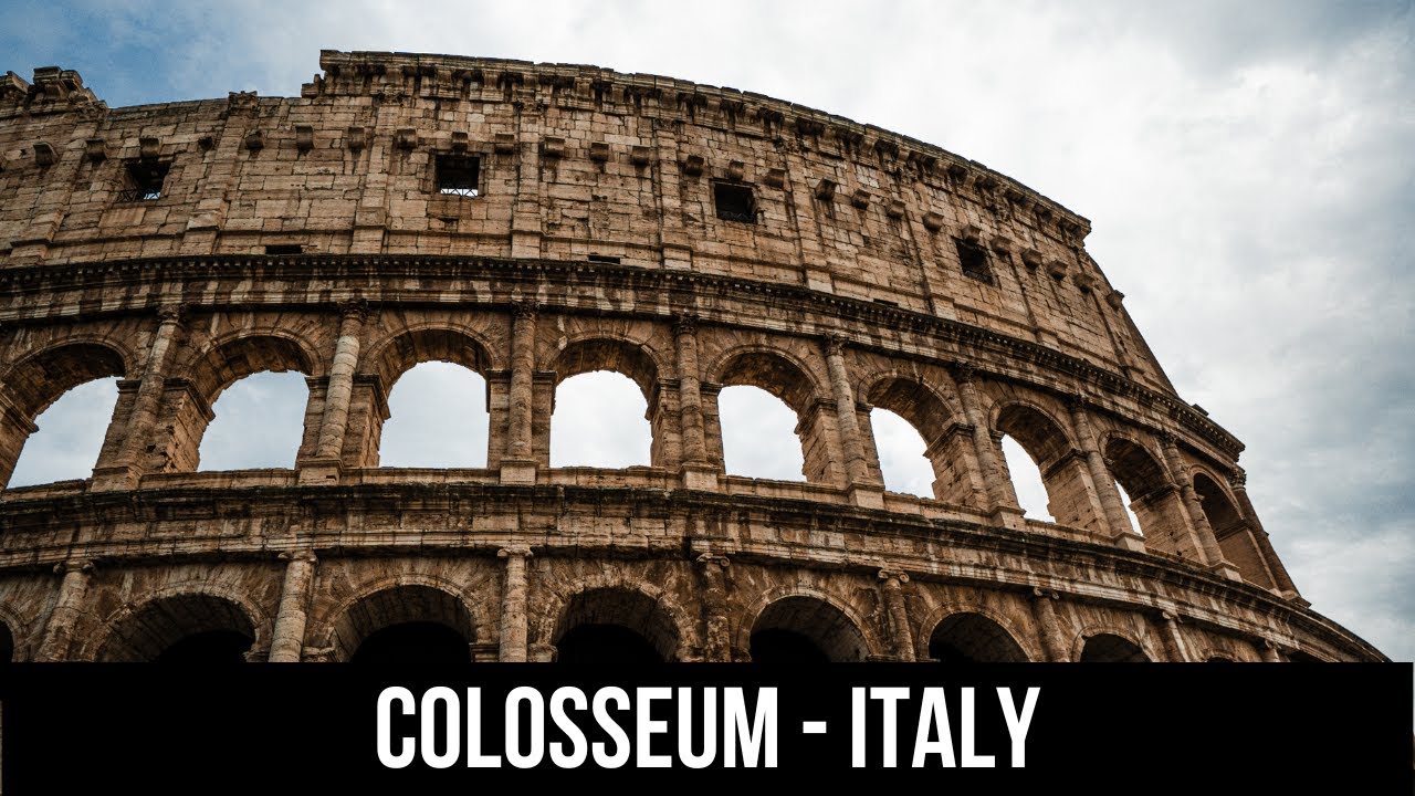 Walking through Colosseum - Roma, Italy - Virtual Tour