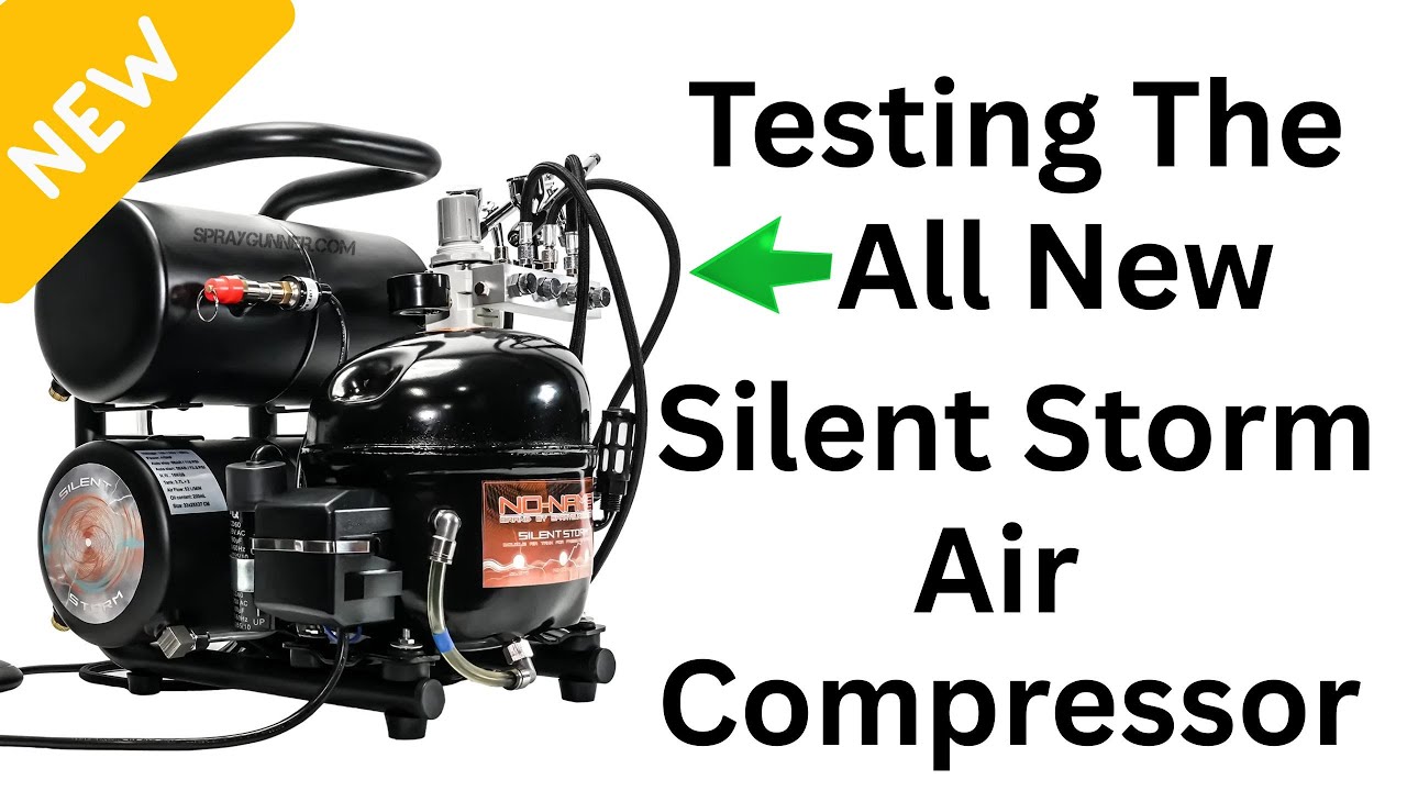 Testing The All New Silent Storm Air Compressor