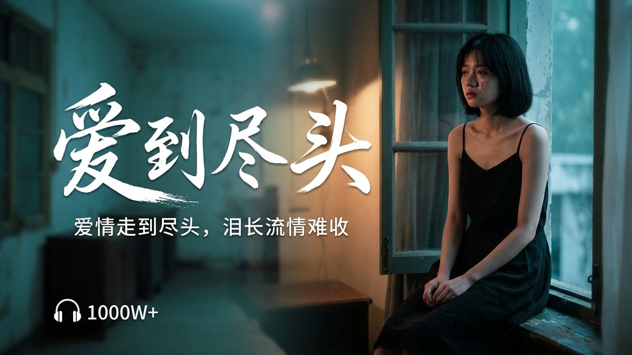 这首歌让你泪流满面！《爱到尽头》原创中文歌曲MV，唯美伤感旋律，爱情走到尽头，泪长流情难收，孤独守候回忆刺痛 《Love fades to nothingness》