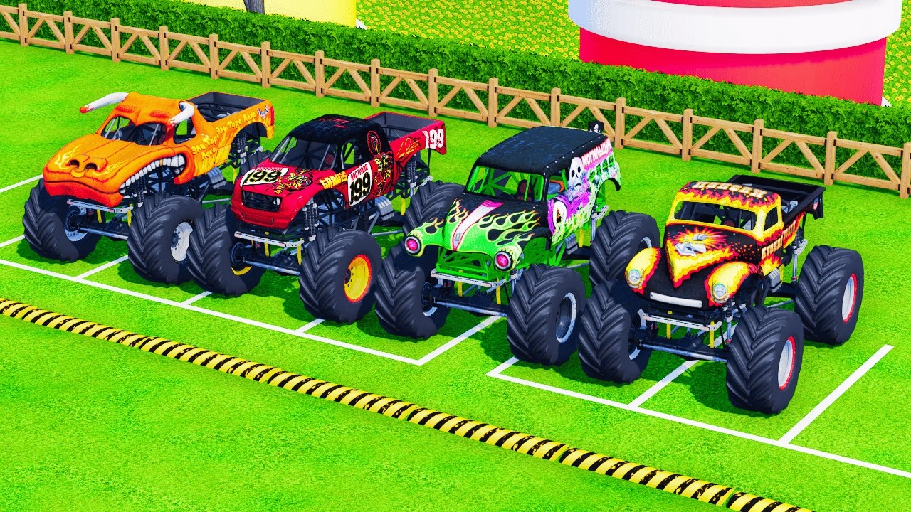 Перевозка красочных монстр-траков в TLX PHOENIX TRUCKS 🚛🌈 | FS22 #31