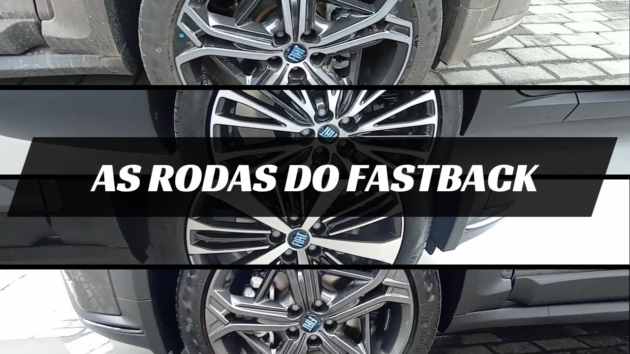 VEJA AS RODAS ORIGINAIS E OPCIONAIS DO NOVO FIAT FAST BACK 2023