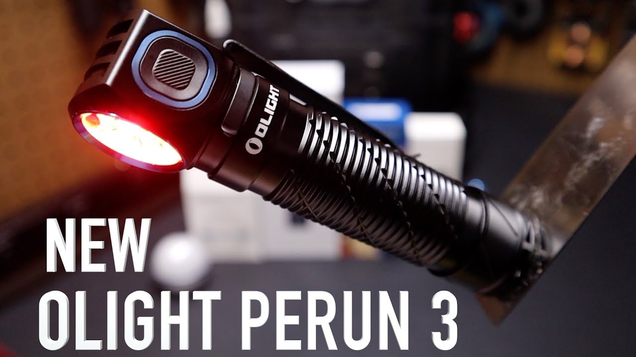 Налобный фонарь и сферический фонарь Olight Perun 3