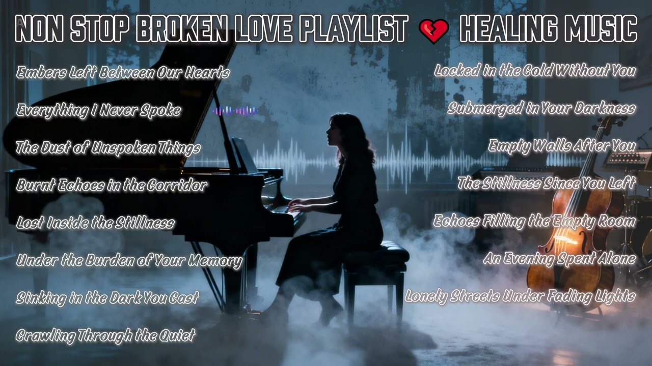 Non Stop Emotional Pain Songs  Soft Sad Pop [New Relaxing Music]