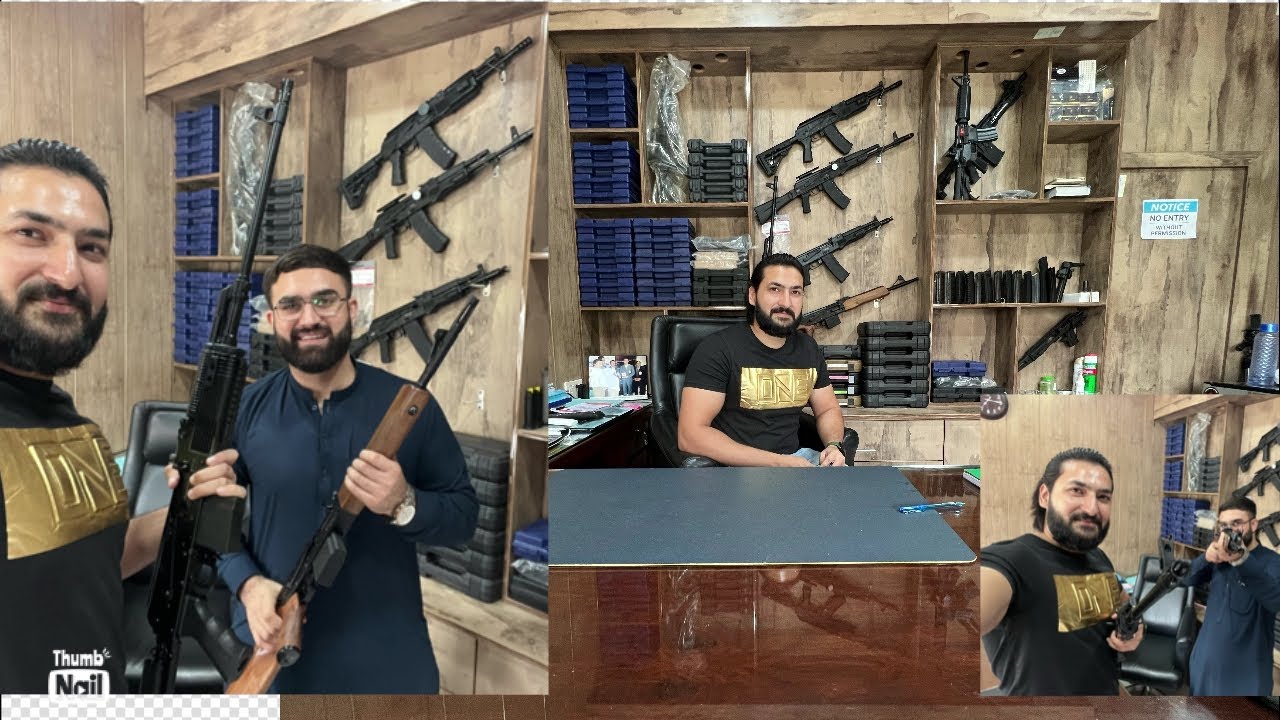 Imported Pistols &Ak47 Rates in Pakistan all imported weapons in one video