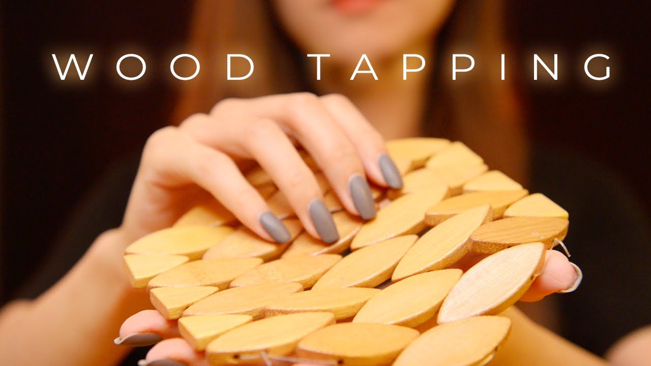 ASMR Calming Wood Tapping (No Talking)