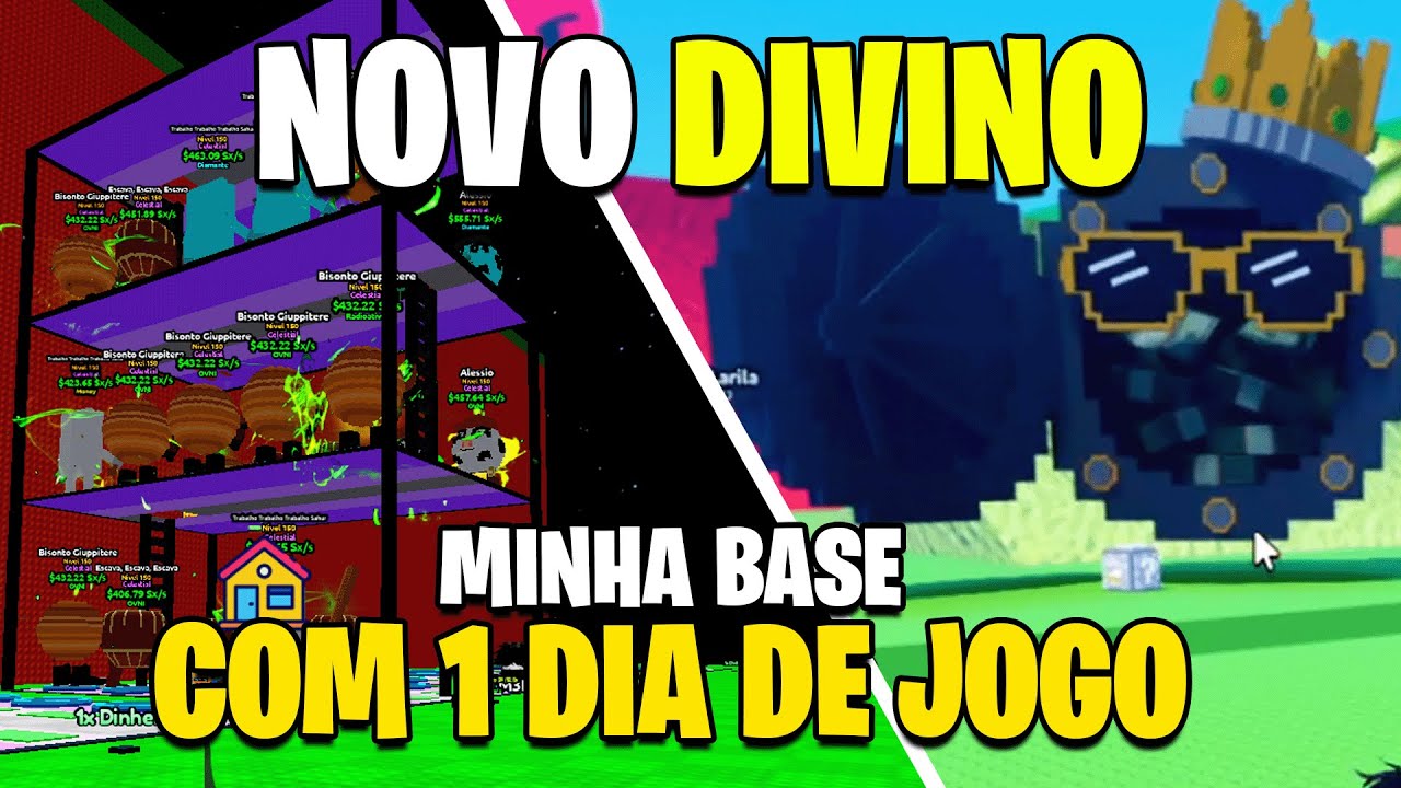 1 DIA DE JOGO e JÁ TIREI DIVINO?! 😱 Nova Atualização | Fuja do Tsunami (Brainrots)