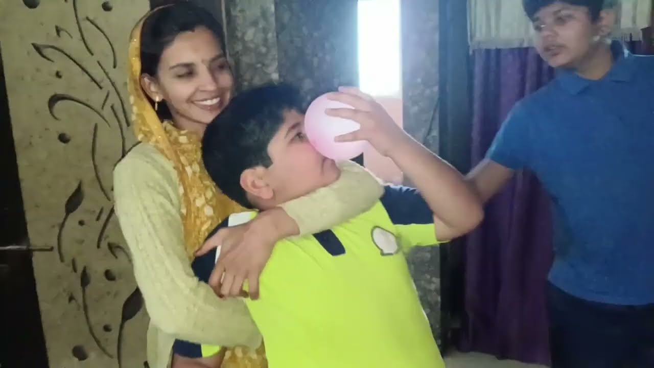 Balloon challenge....#trending #youtubeshorts #youtube 