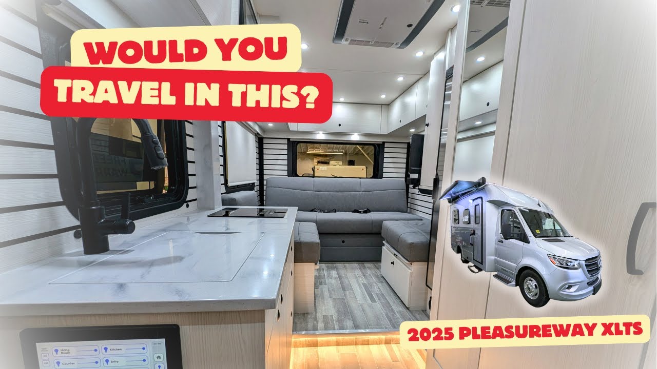 Would you TRAVEL in this motorhome? Newly redesigned 2025 Pleasureway Plateau XLTS