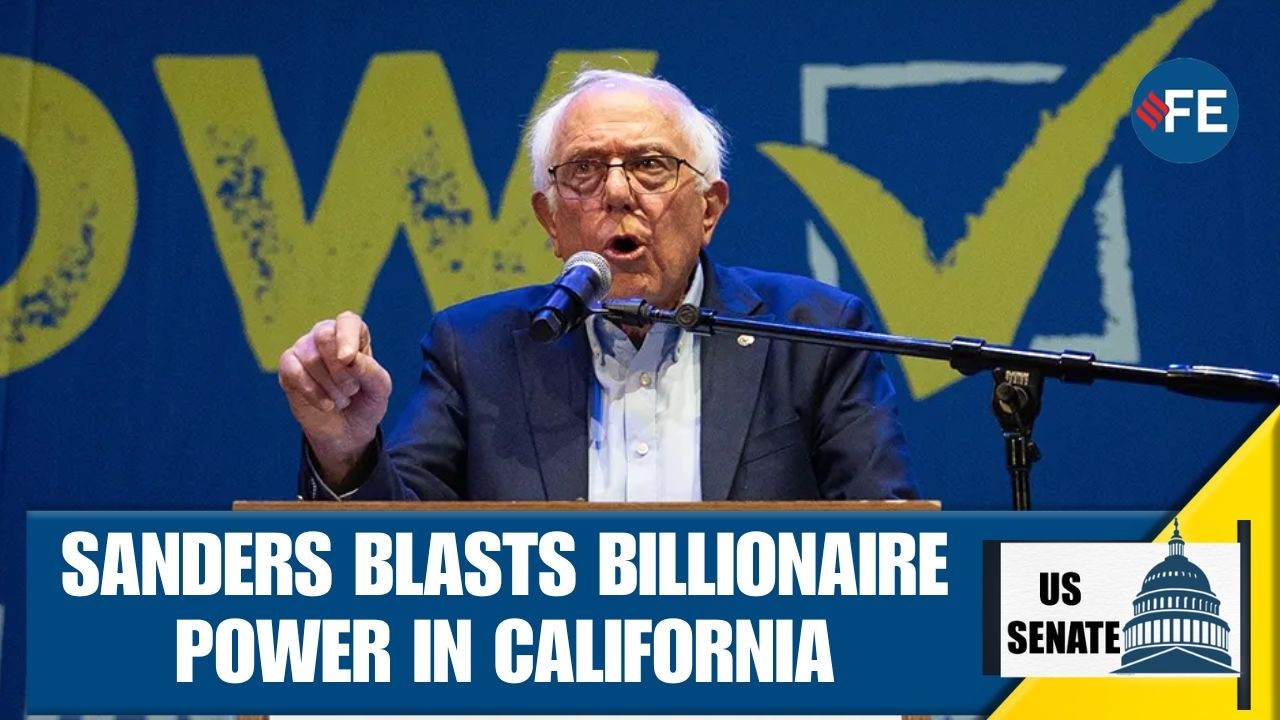 Bernie Sanders Issues Stark Warning to Billionaires During California Speech | US Senate Highlights