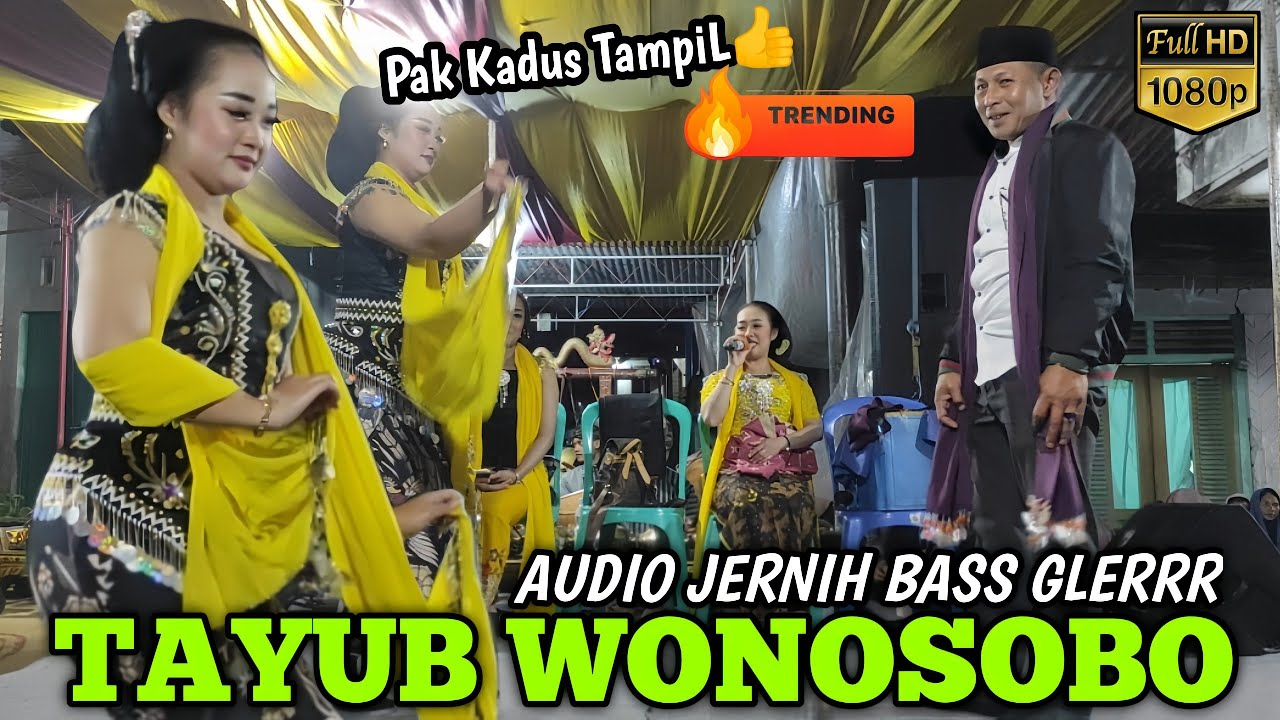 ( SINDEN BU SULAS ) TARI TAYUB WONOSOBO SPESIAL MALAM🔴LIVE BATURSARI TEMANGGUNG