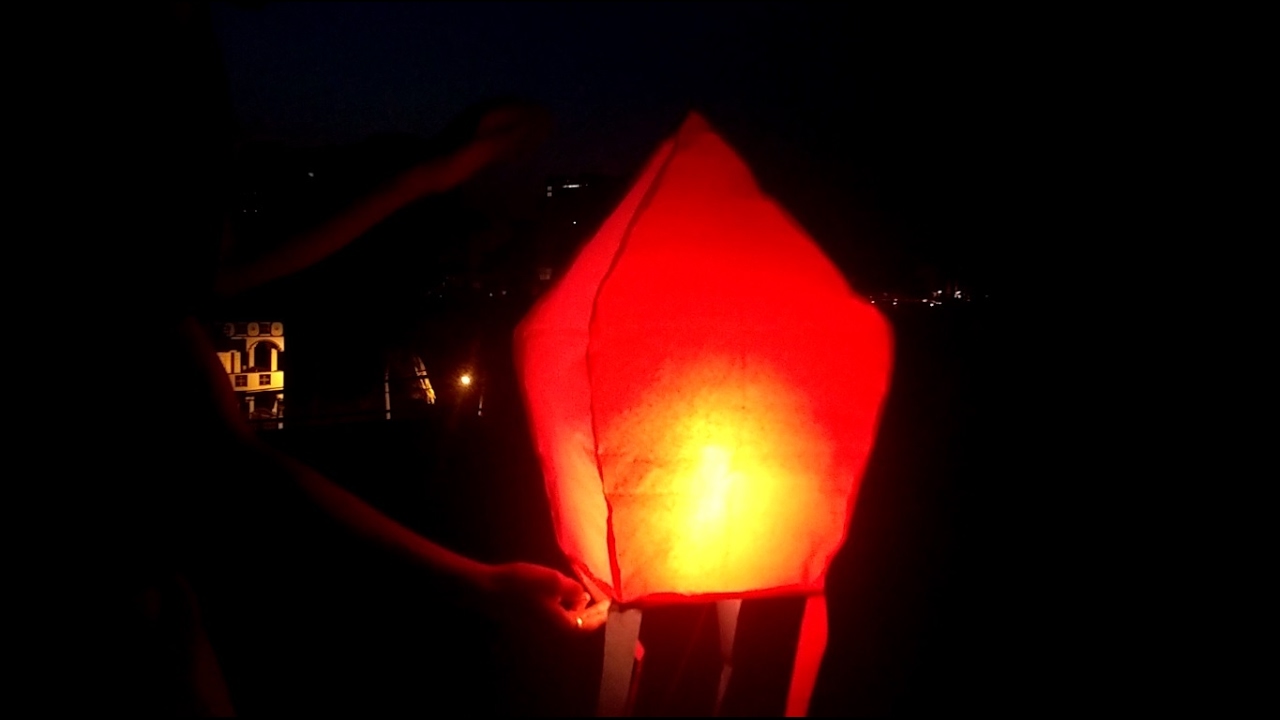 How To Make  Sky Lantern | DIY Hot Air Balloon