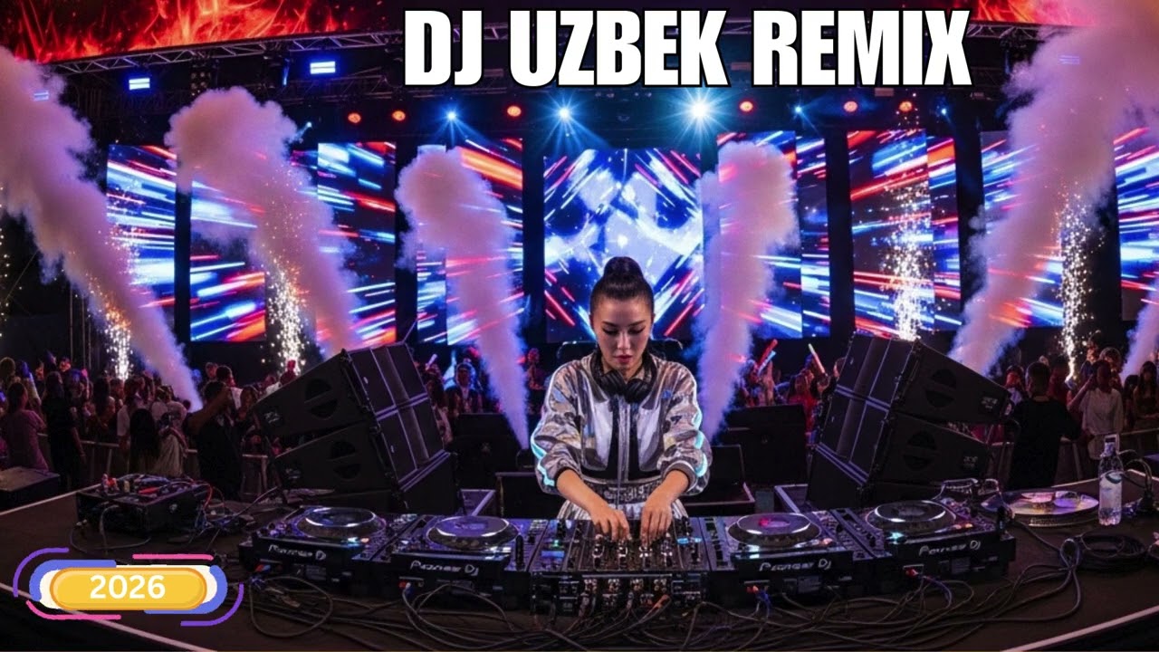 🎧 Uzbek EDM Festival Night | DJ Remix Hits
