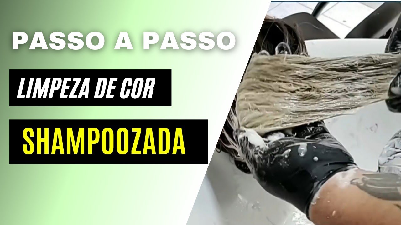 COMO FAÇO A SHAMPOOZADA